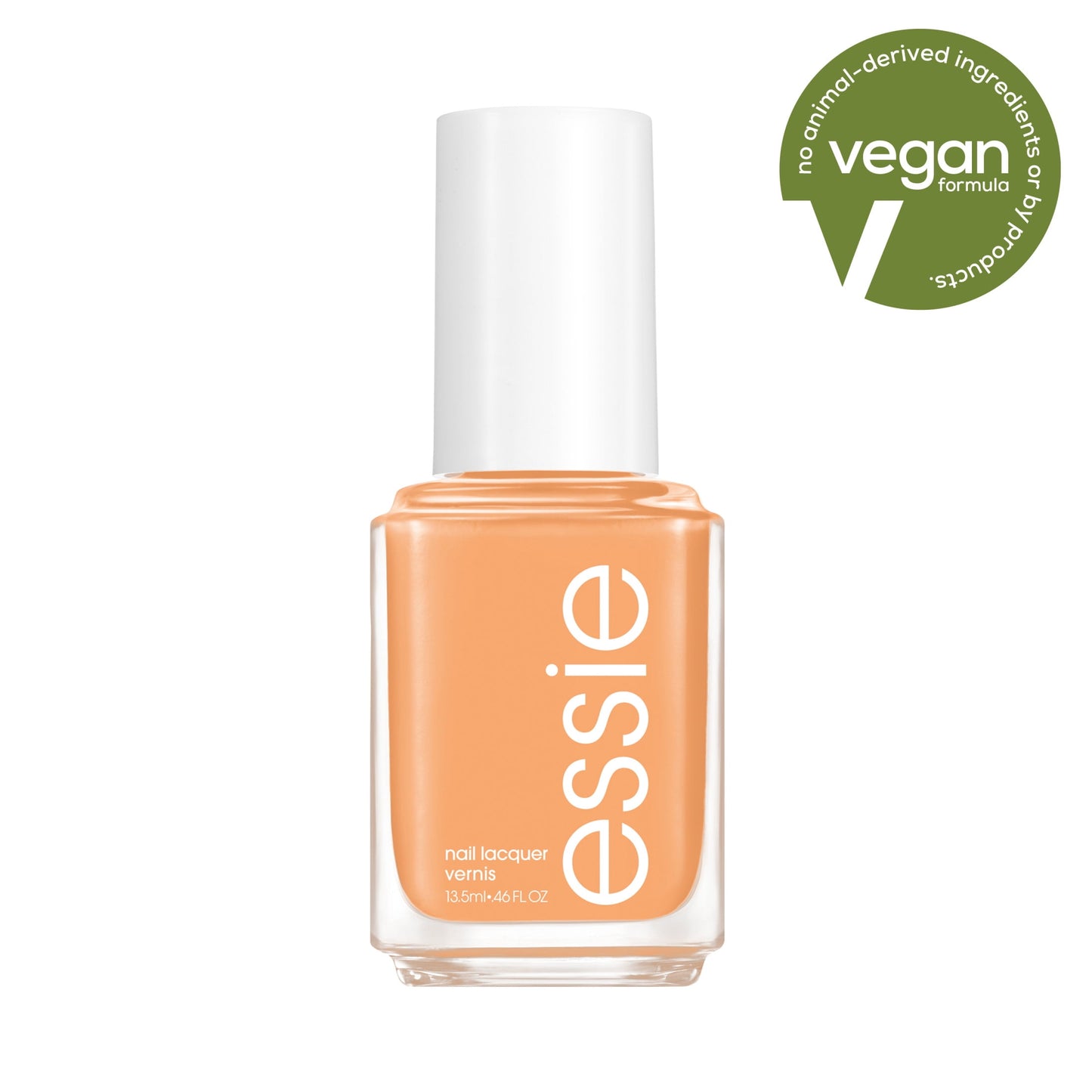 essie Salon Quality Vegan Nail Polish, Neutral Yellow, 0.46 fl oz Bottle