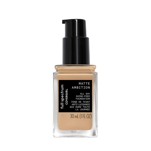 COVERGIRL Full Spectrum Matte Ambition All-Day Foundation, Light Neutral 2