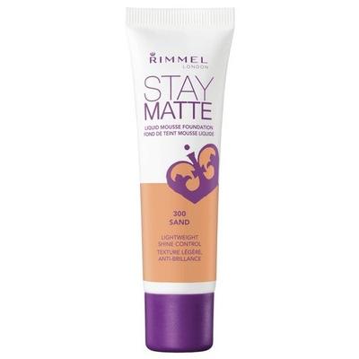 Rimmel London Stay Matte Liquid Foundation, Sand, 1 oz
