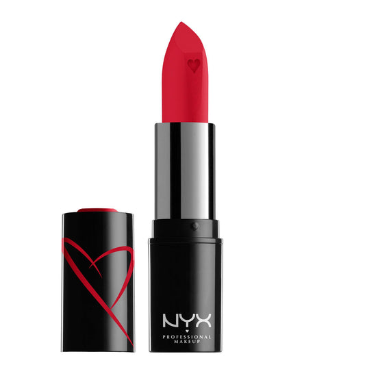 NYX Professional Makeup Shout Loud Lipstick, Red Haute