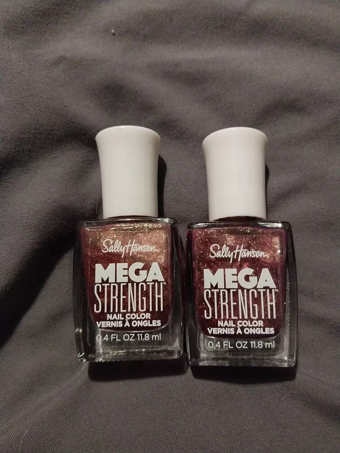 (Paquete de 2) Esmalte de uñas Sally Hansen Mega Strength n.° 052 Pequeño pero poderoso