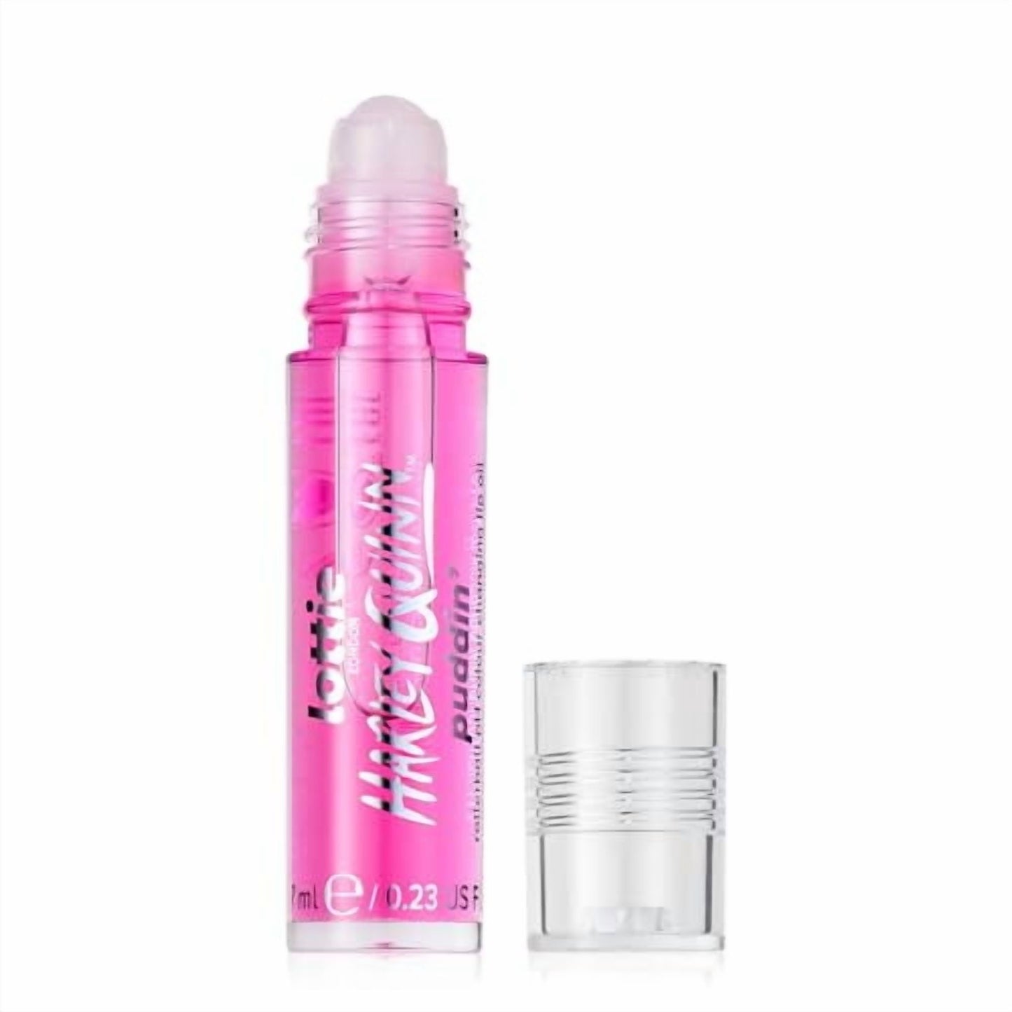 Lottie London Harley Quinn Puddin’ pH Color Changing Lip Oil - Sheer Pink