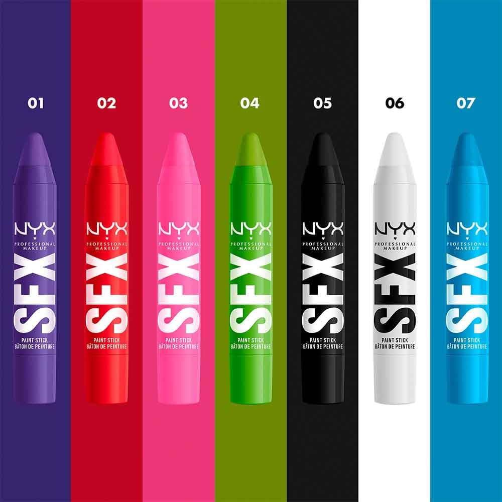 NYX Professional SFX - Barras de pintura facial y corporal en azul