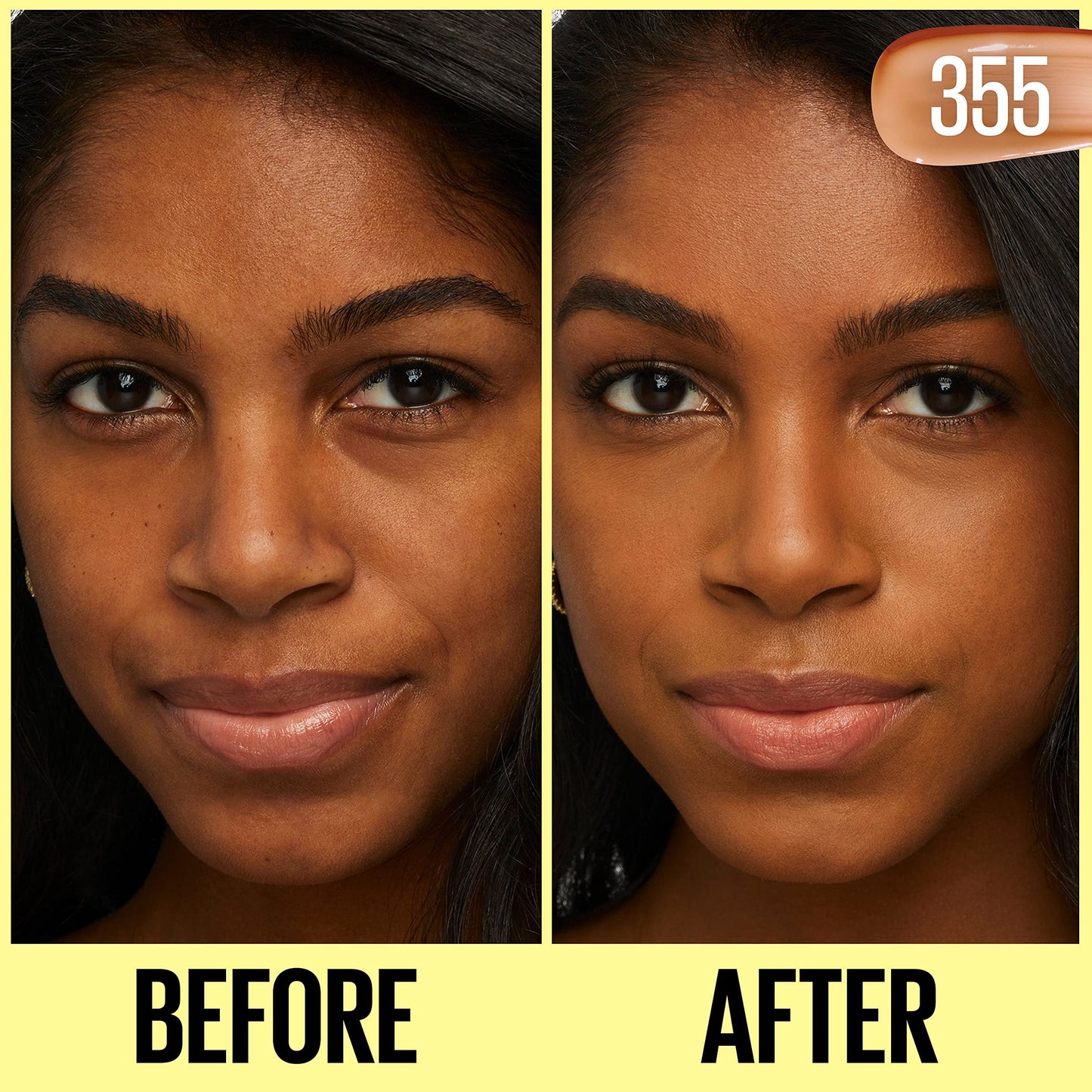 Tubo líquido hidratante con color Maybelline Fit Me para todo tipo de piel
