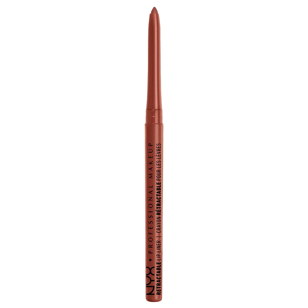 NYX Professional Makeup Retractable Lip Liner, Long-lasting Mechanical lip pencil, Sienna