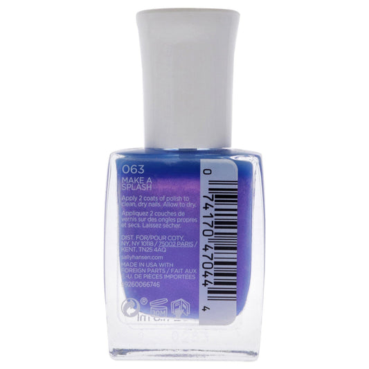 (2-pack) Sally Hansen Mega Strength Nail Color - 063 Make A Splash 0.4 oz