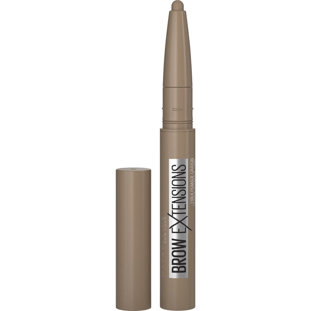 Maybelline Brow Extensions Fiber Pomade Crayon Eyebrow Makeup, Blonde