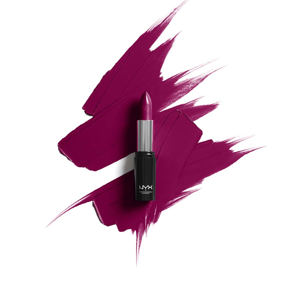 NYX Professional Makeup Shout Loud Hydrating Satin Lipstick with Mango & Shea Butter, Dirty Talk