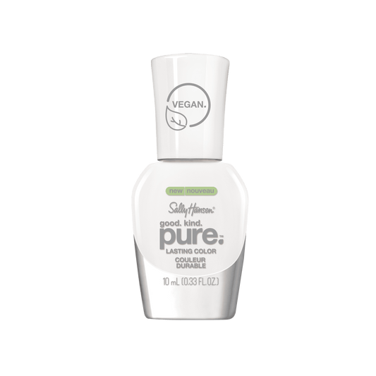Sally Hansen Good.Kind.Pure. Vegan Nail Polish, Light Lychee, 0.33 oz, Clean Nail Polish