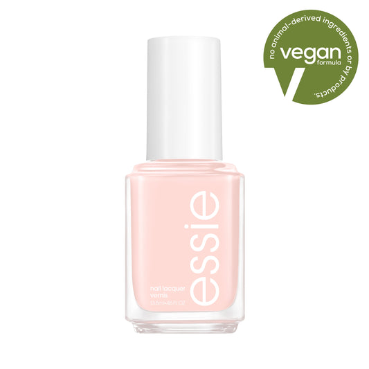 essie Salon-Quality Nail Polish, 8-Free Vegan, Dusty Light Pink, Lighten The Mood, 0.46 fl oz