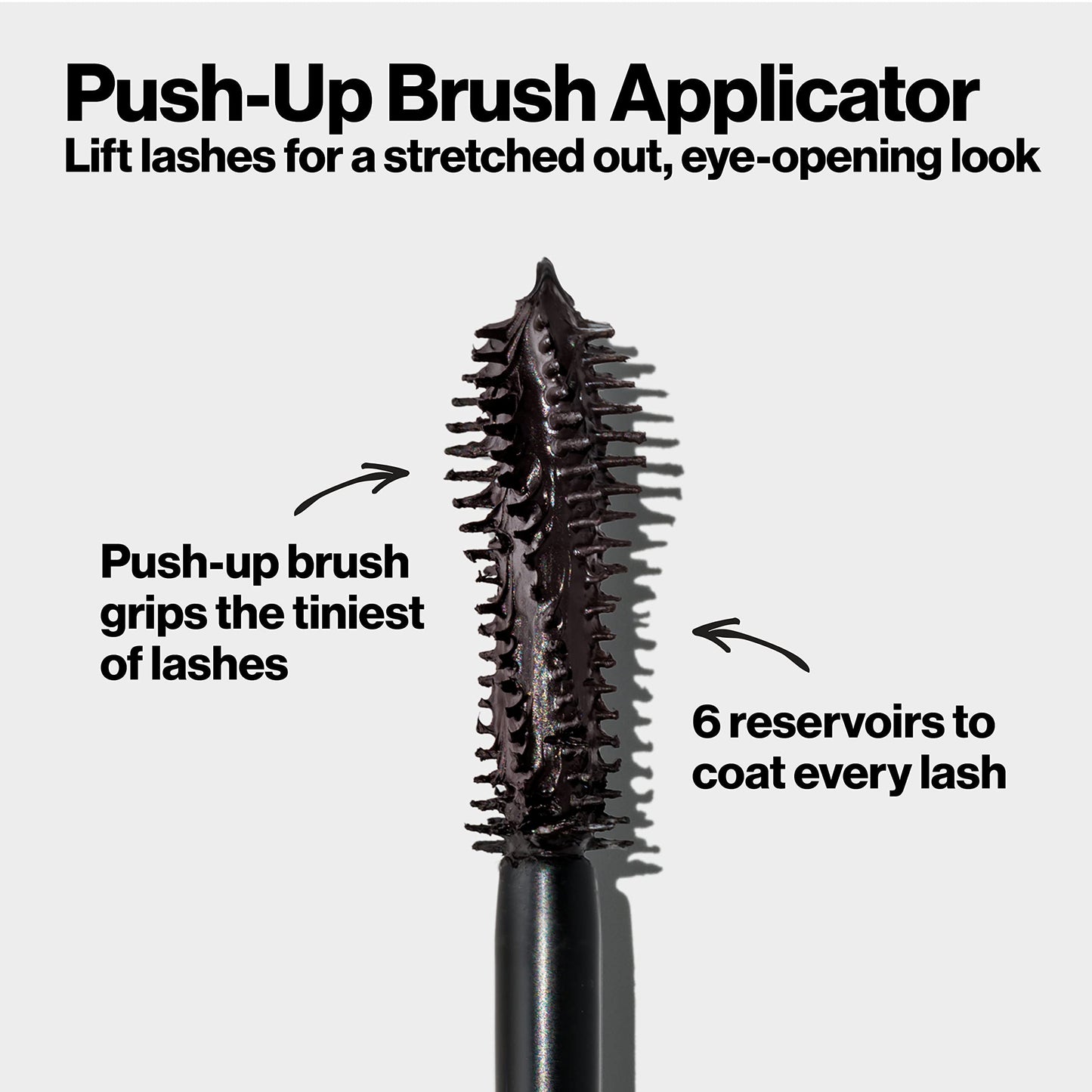 Revlon So Fierce! Eyes Wide Open, Extreme Volume Longwear Mascara, 24hr Wear, 101 Blackest Black, 0.24 fl oz.