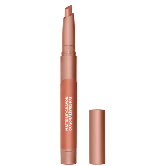 L'Oreal Paris Infallible Matte Lip Crayon, Lasting Wear, Smudge Resistant, Lady Toffee, 0.04 oz.
