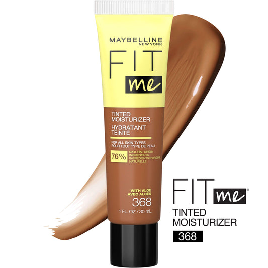 Tubo líquido hidratante con color Maybelline Fit Me para todo tipo de piel