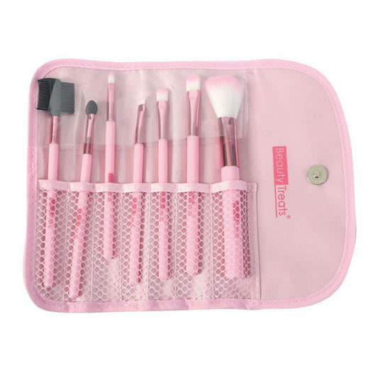 beauty-treats-7-piece-brush-set-in-pouch-rose-gold