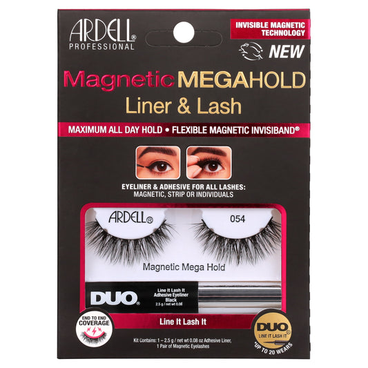 Ardell Magnetic Megahold Liner & Lash 054