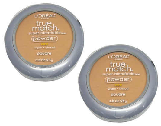 L'Oreal Paris True Match Oil-Free Makeup Pressed Powder, Fresh Beige, 0.33 oz