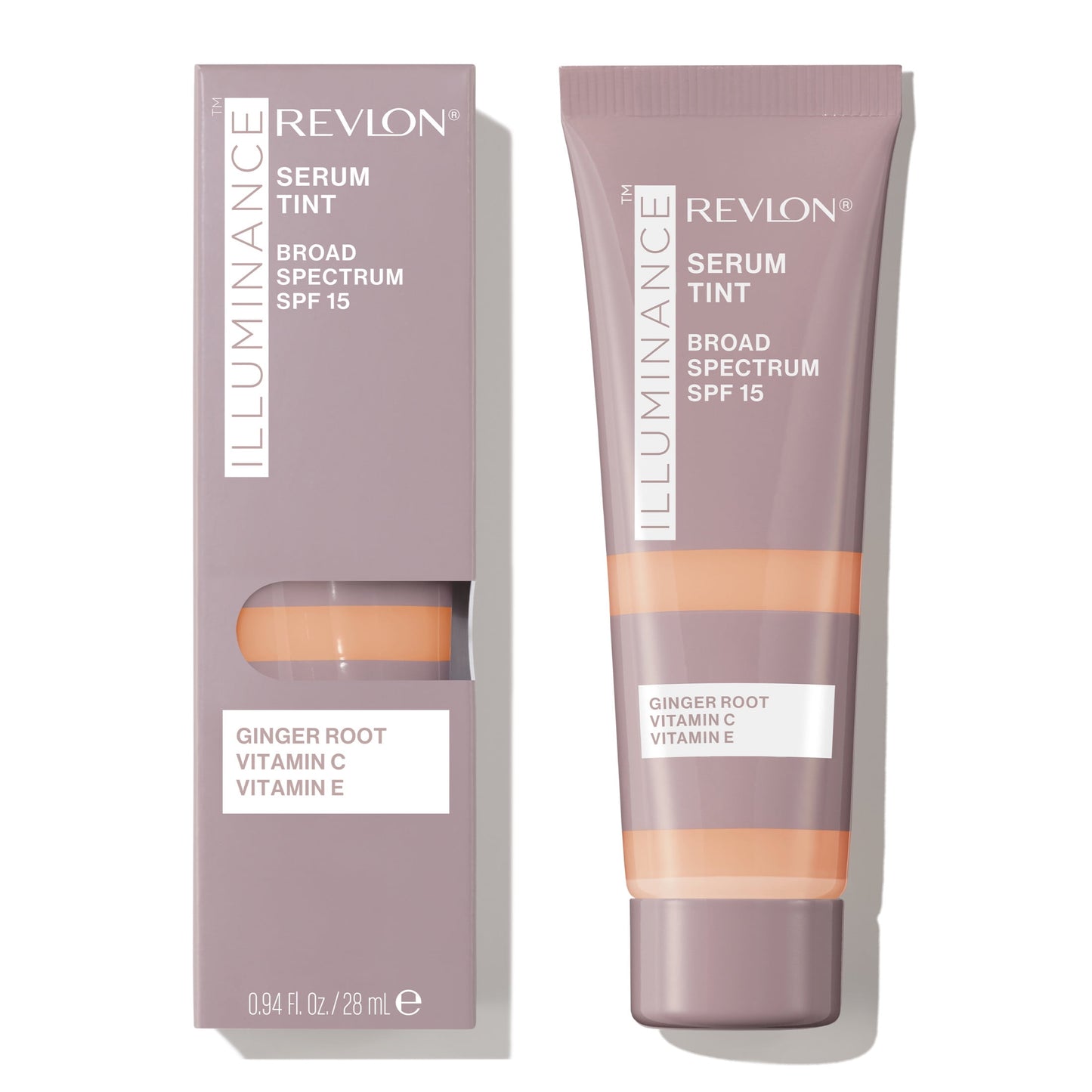 Revlon Illuminance Serum Tint, Liquid Foundation, Light Buildable Coverage, 313 Light Tan, 0.94 fl oz