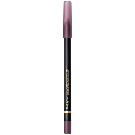 L'Oreal Paris Cosmetics Curiosity Killed Matte Lip Liner, Color Riche