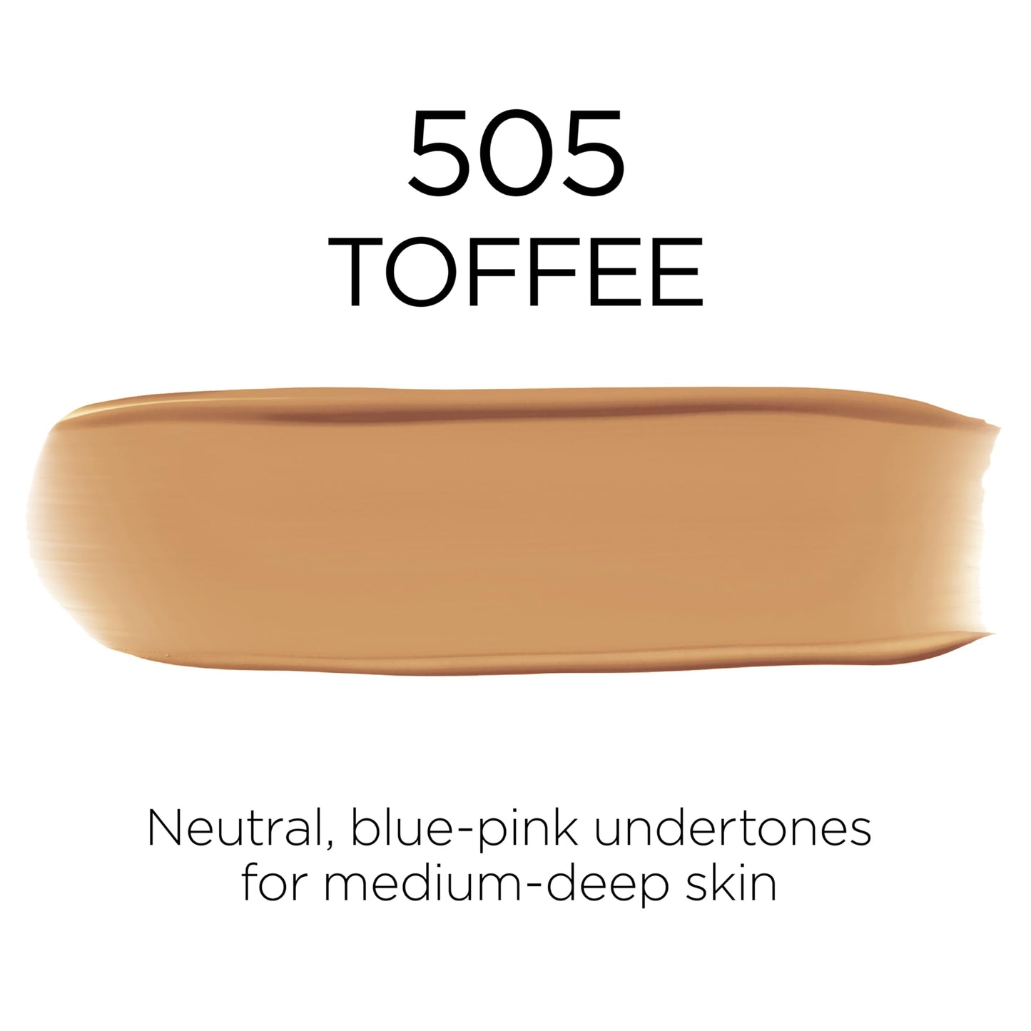 L'Oreal Paris Infallible Fresh Wear 32 Hr Liquid Foundation Makeup, 505 Toffee, 1 fl oz