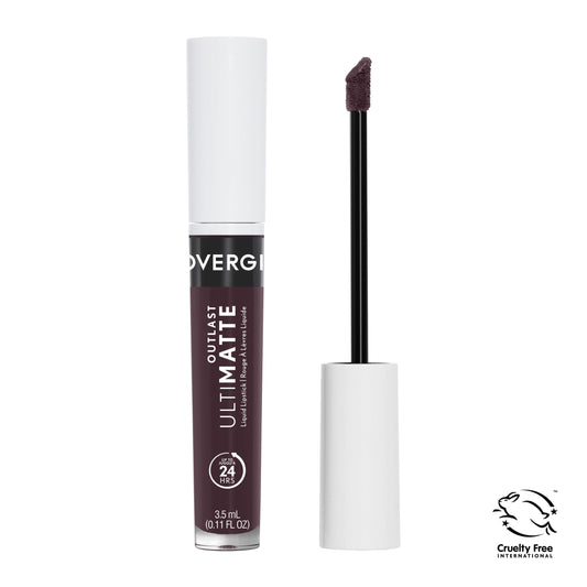 COVERGIRL Outlast UltiMatte Cabernet With Bae, 0.12 oz, Lipstick, Lip Gloss,