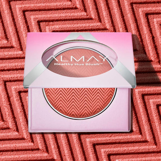 Almay Healthy Hue Powder Blush, Lightweight, So Peachy 200, 0.17 oz