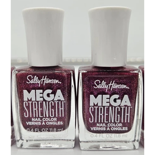 (2-pack) Sally Hansen Mega Strength Nail Color, 048 Sorry Not Sorry