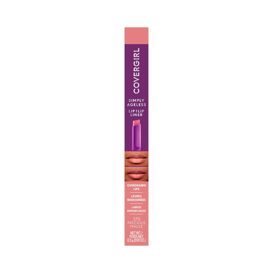 CoverGirl Simply Ageless Lip Flip Liner - Long Lasting - Precious Mauve