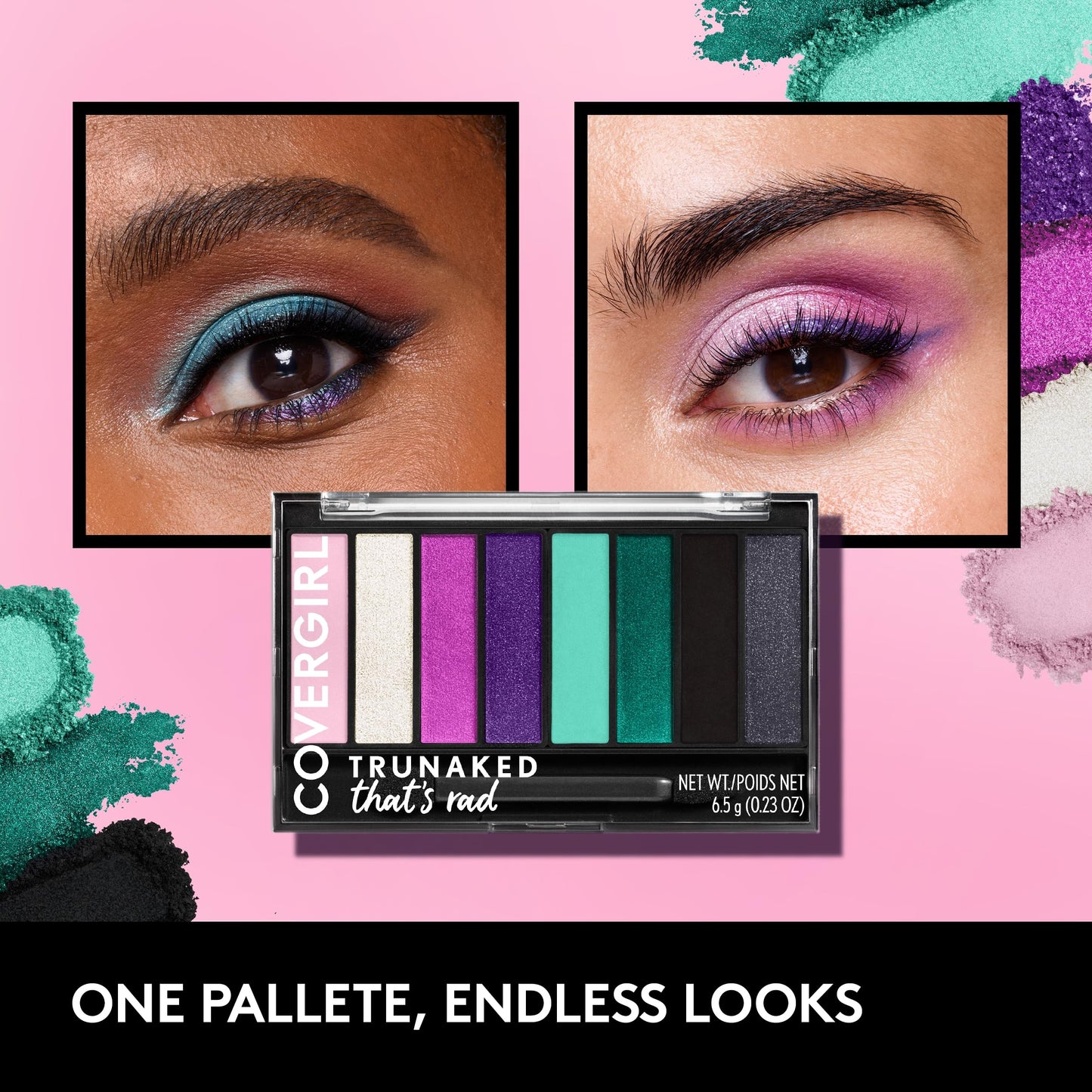 COVERGIRL TruNaked Eyeshadow Palette, 845 Sunsets, 0.23 oz