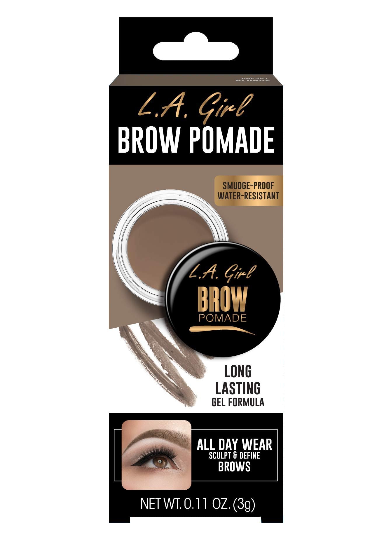 L.A. Girl Brow Pomade - Long Lasting Gel Formula