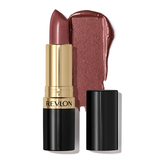 Revlon Super Lustrous Pearl Lipstick, Creamy Formula, 245 Smoky Rose, 0.15 oz