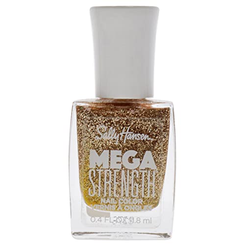 Sally Hansen Mega Strength, Wild Card, 0.4 onzas líquidas (paquete de 1)