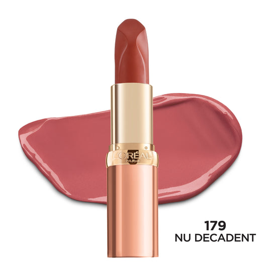L'Oreal Paris Colour Riche Les Nus Intense Lipstick, 179 Nu Decadent
