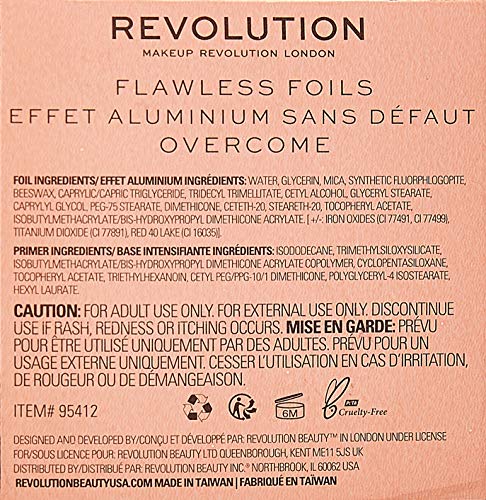 Makeup Revolution Flawless Foils Eye Shadow, Overcome