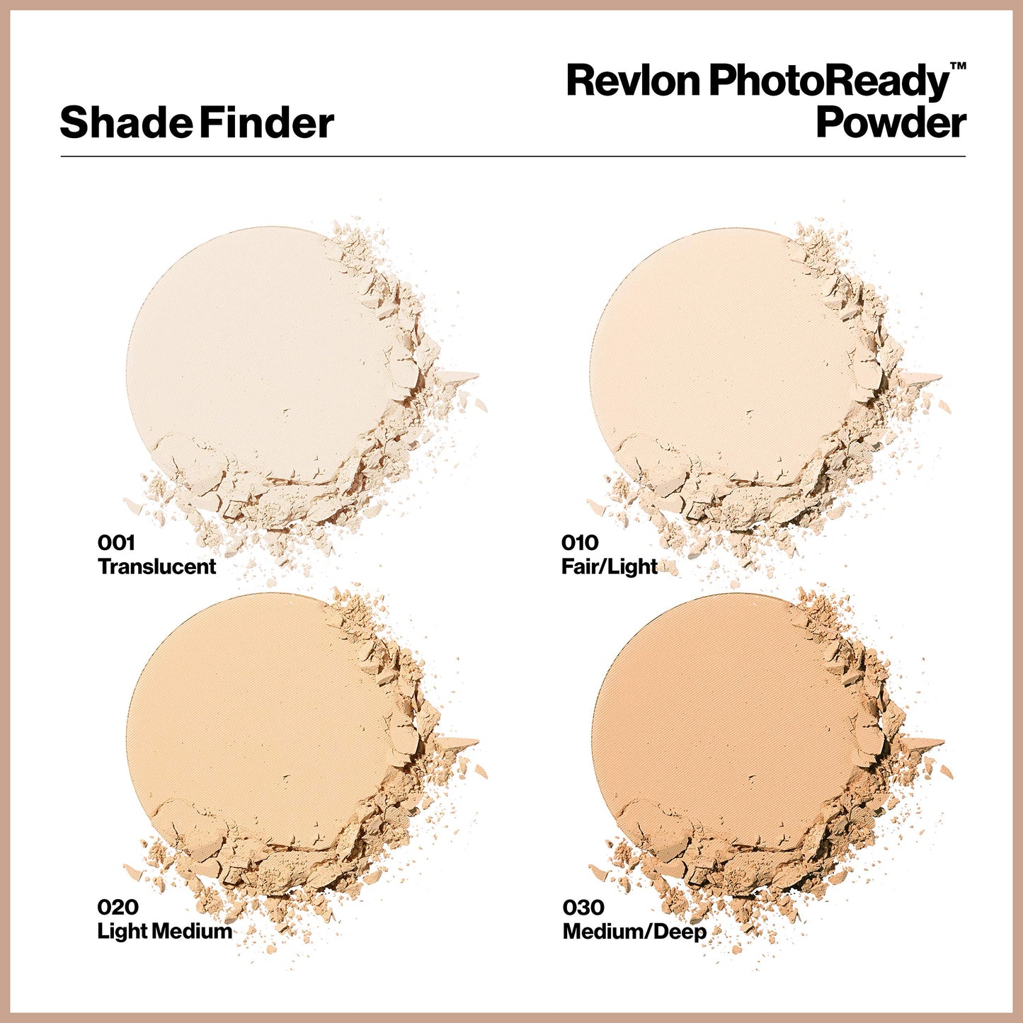 Revlon PhotoReady Blurring Face Powder Makeup, Longwear, Light-Medium Coverage with Flawless Finish, Shine & Oil-Free, 010 Fair Light, 0.25 oz