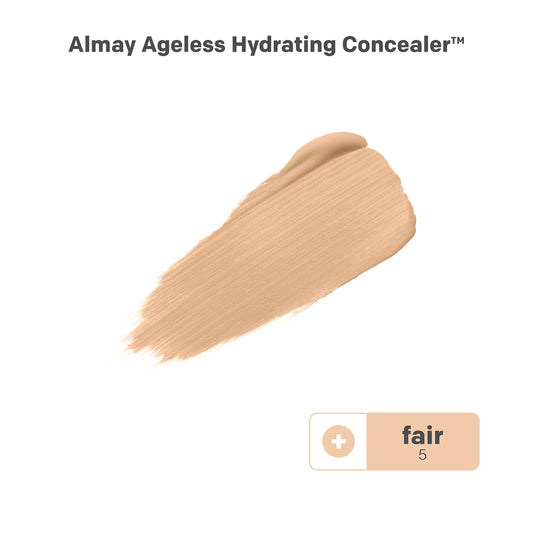 Almay Ageless Hydrating Liquid Concealer, Natural Finish, 005 Fair, 0.37 fl oz