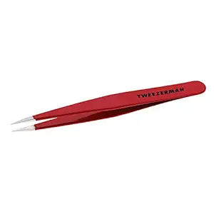 TWEEZERMAN Point Tweezer Red