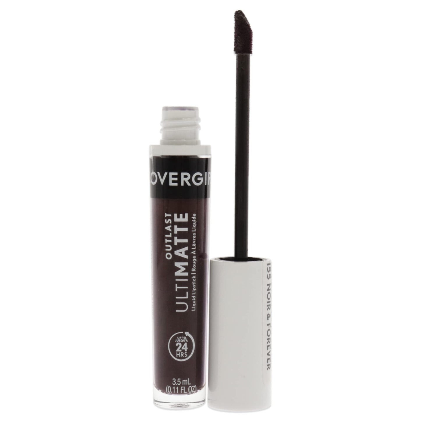 Color de labios líquido Covergirl Outlast UltiMatte One Step, Noir &amp; Forever, 0.12 onzas líquidas
