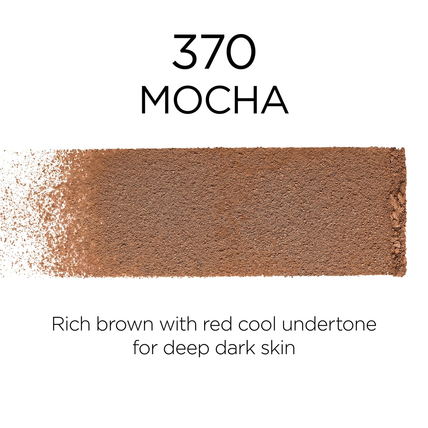 L'Oreal Paris Infallible Fresh Wear Foundation in a Powder, Mocha - 370, 0.31 oz