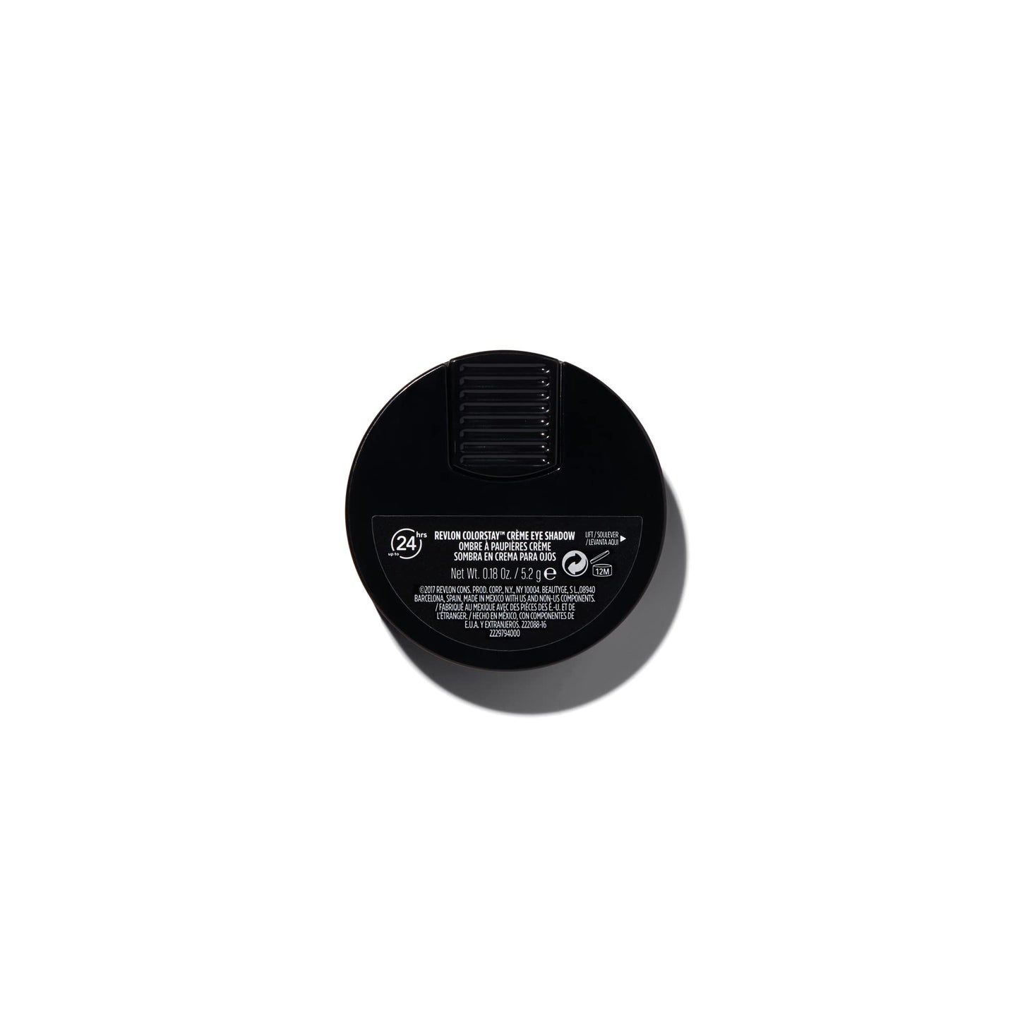 Sombra de ojos en crema Revlon Colorstay, maquillaje de ojos mate o brillante de larga duración, con pincel aplicador en dorado y miel (725)