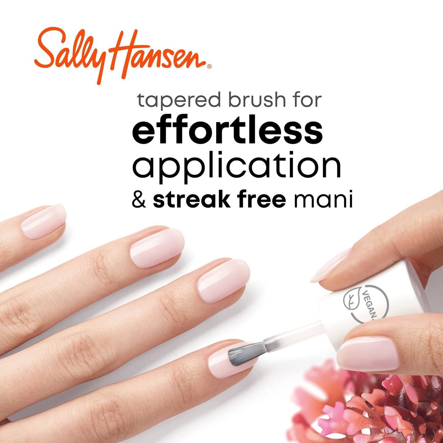 (Paquete de 2) Esmalte de uñas vegano puro Good Kind de Sally Hansen n.° 400 Lava Rocks