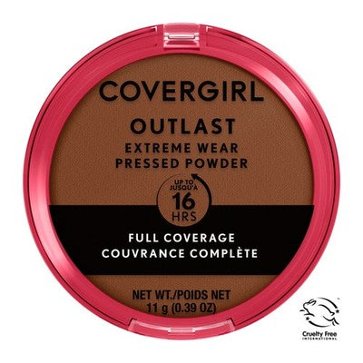 COVERGIRL Outlast Extreme Wear Pressed Powder, 880 Cappuccino, 0.38 oz
