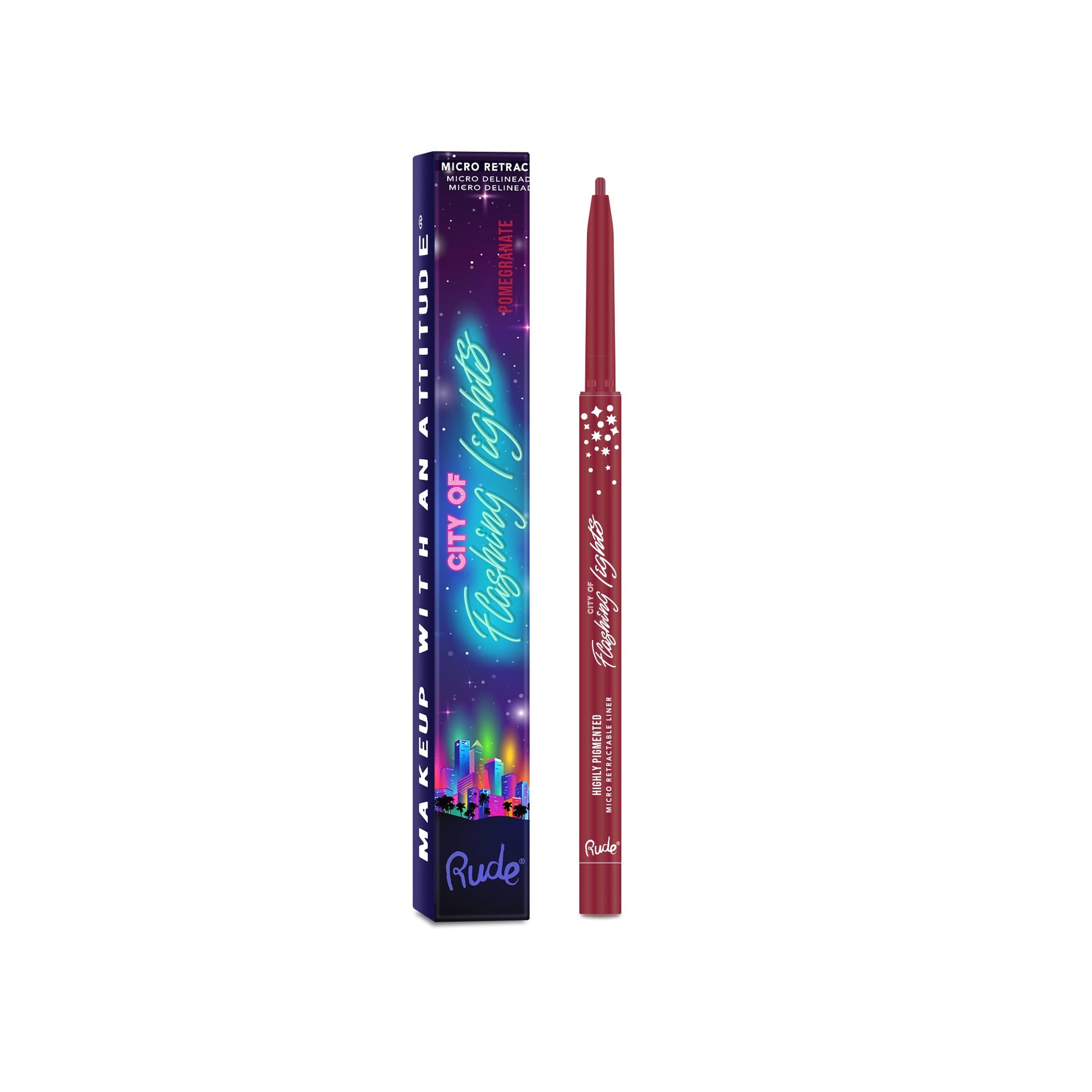 rude-city-of-flashing-lights-micro-retractable-liner