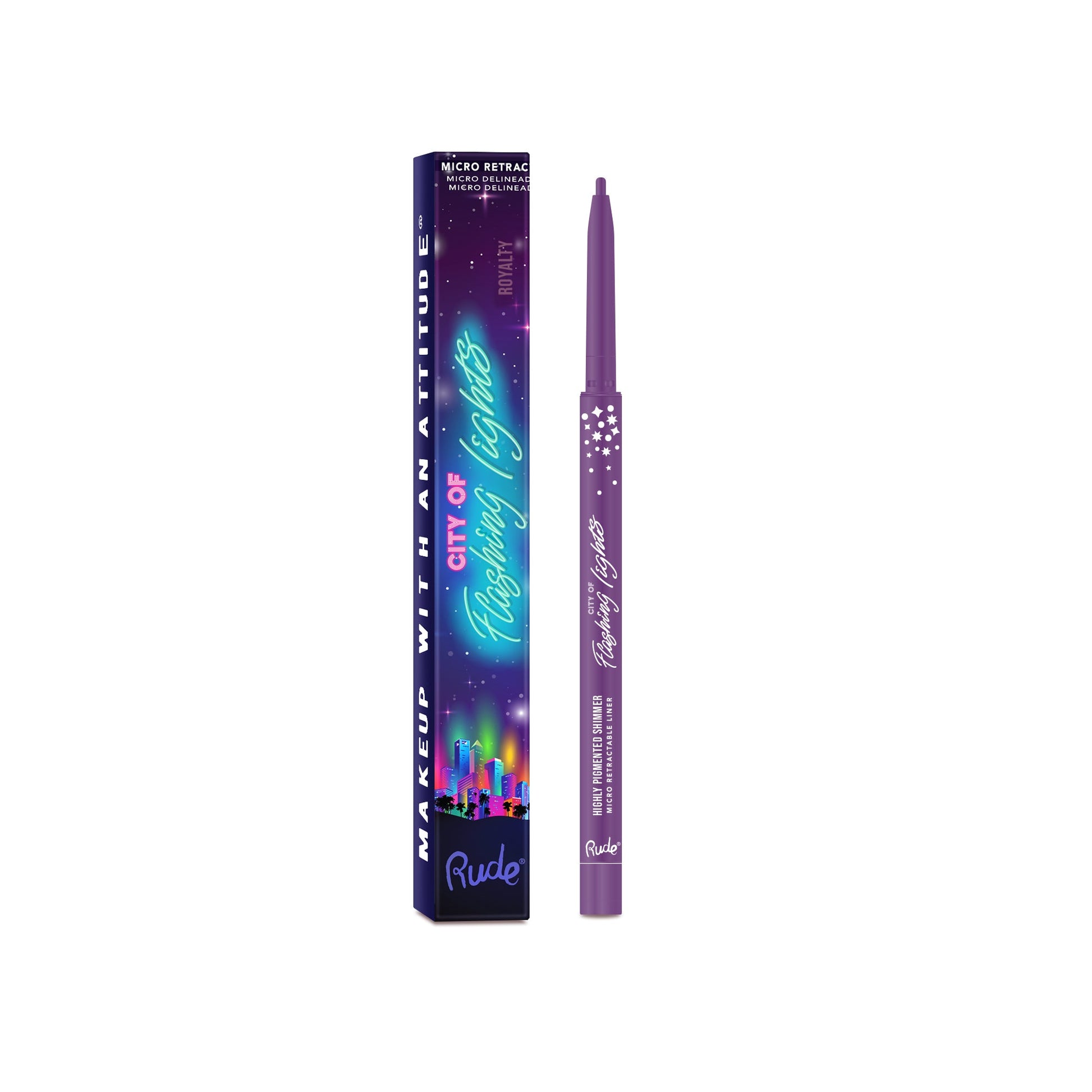 rude-city-of-flashing-lights-micro-retractable-liner