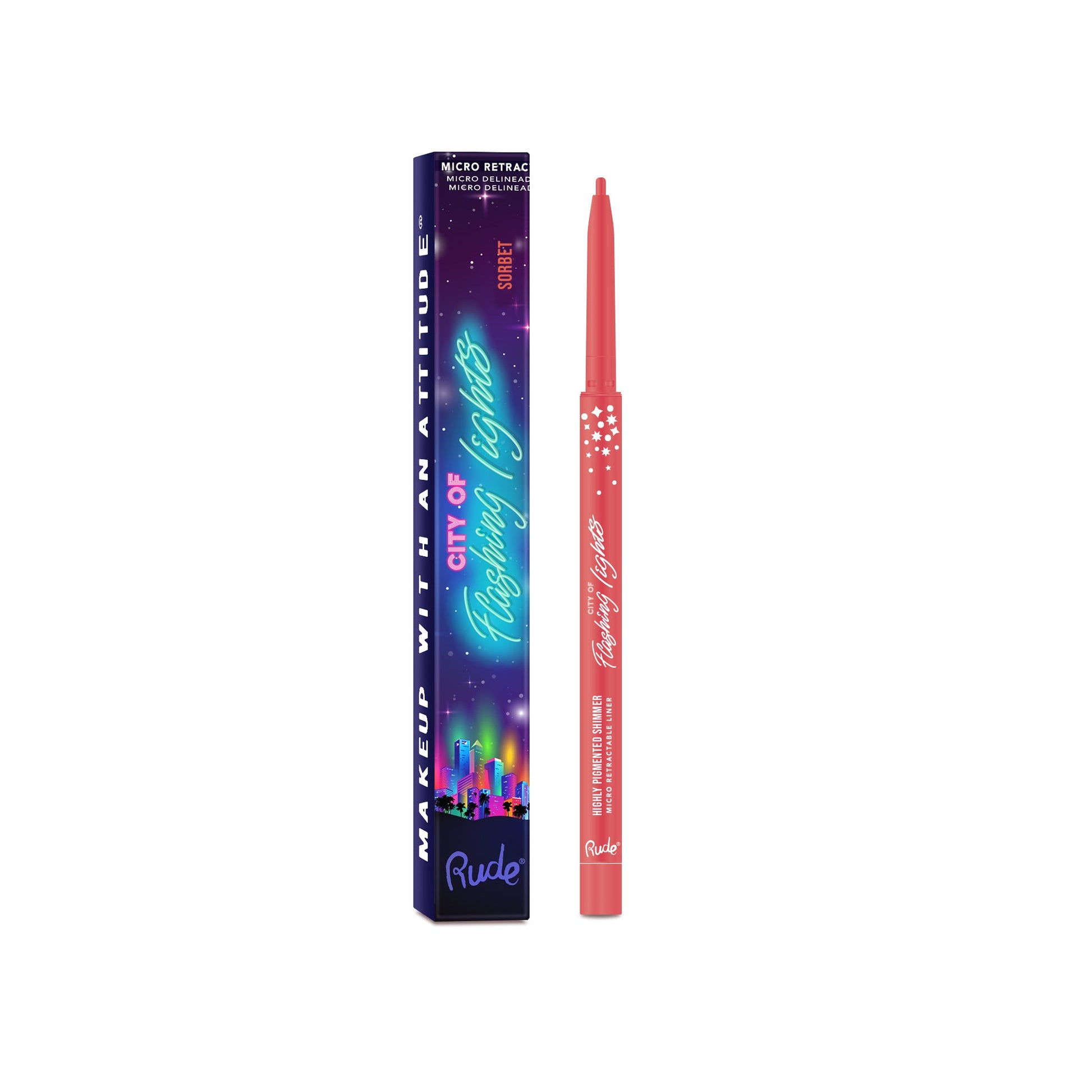 rude-city-of-flashing-lights-micro-retractable-liner
