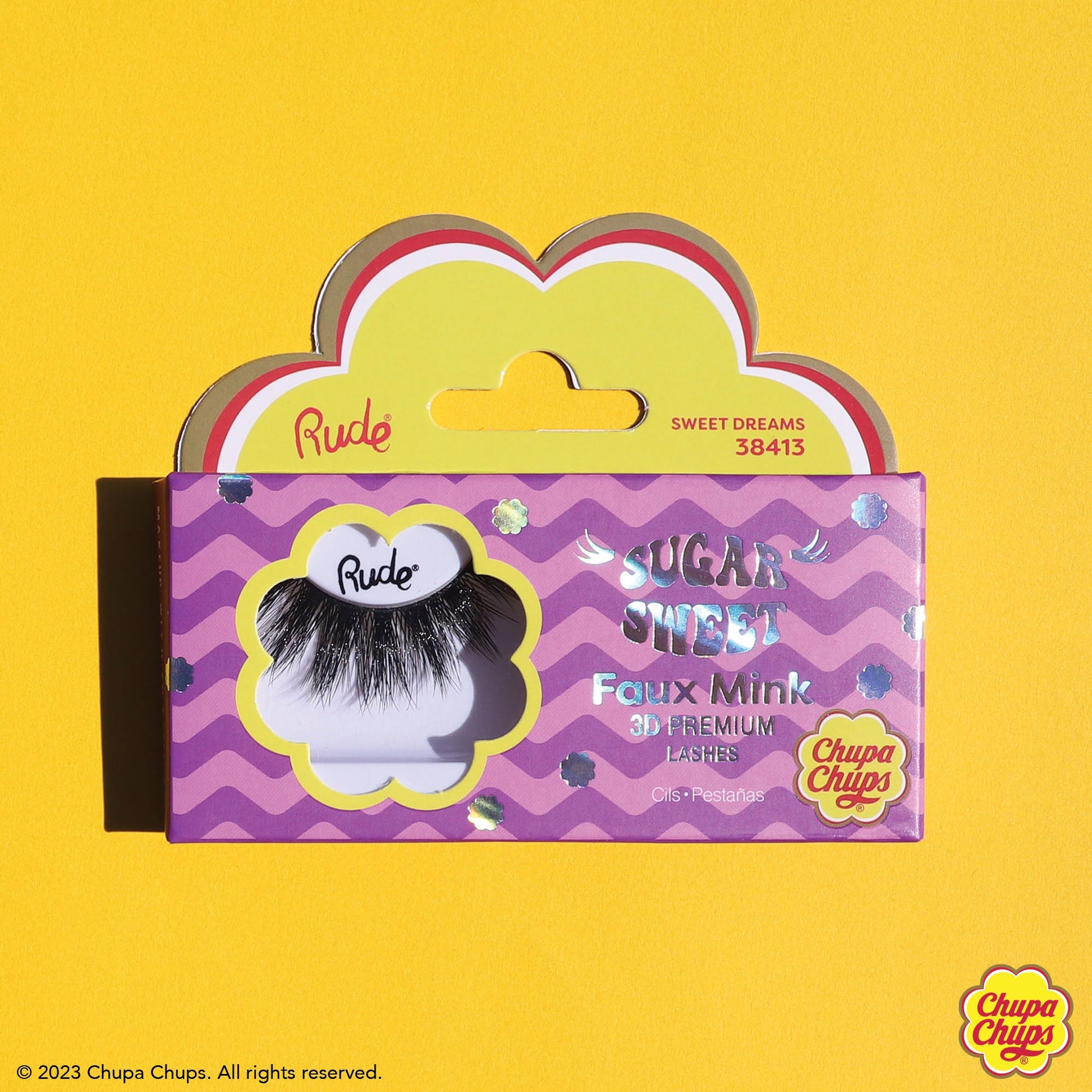 RUDE Chupa Chups Sugar Sweet Faux Mink Lashes