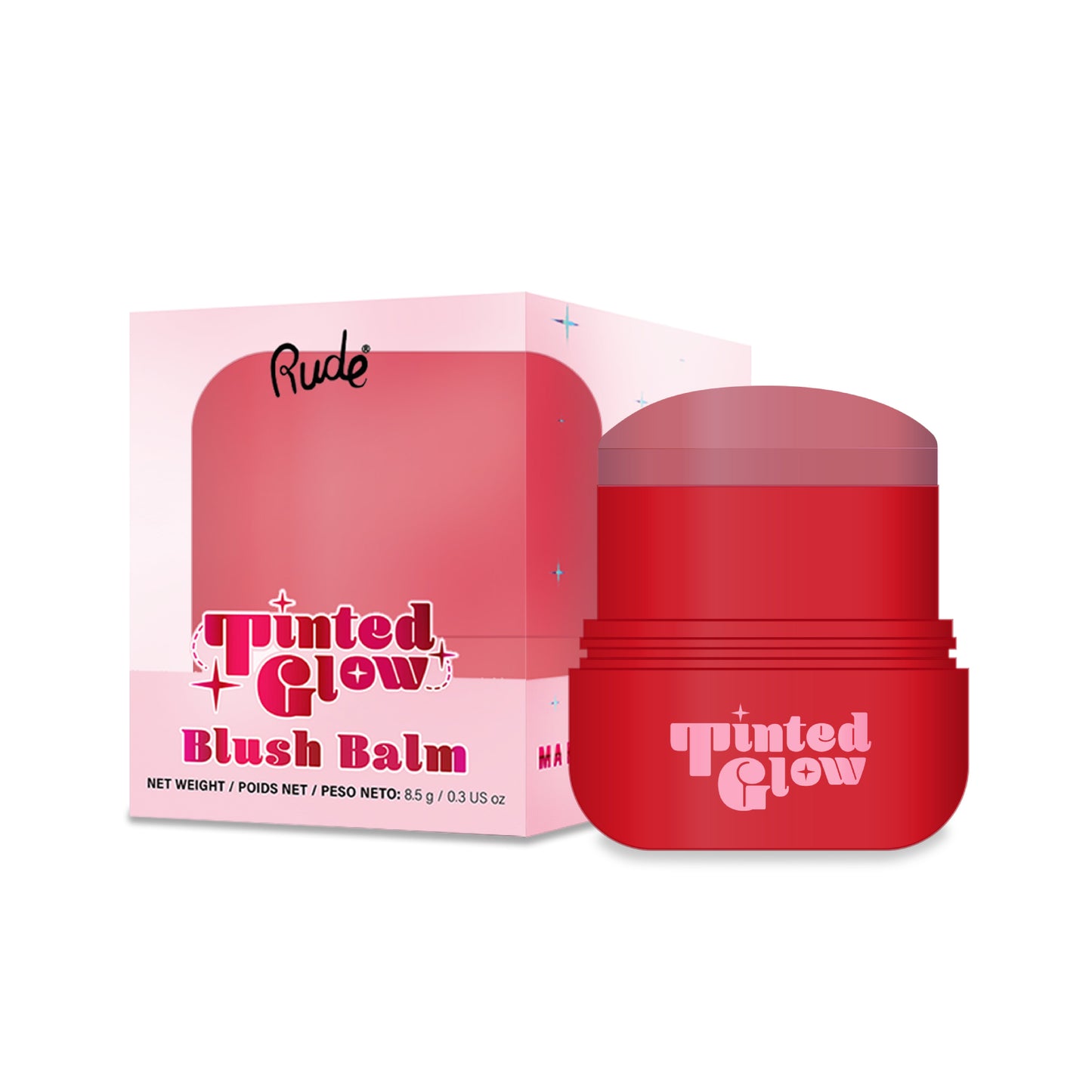 RUDE Tinted Glow Blush Balm