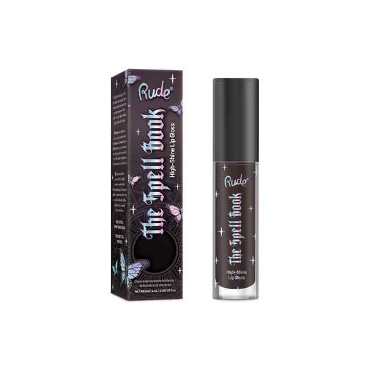 RUDE The Spell Book High-Shine Lip Gloss
