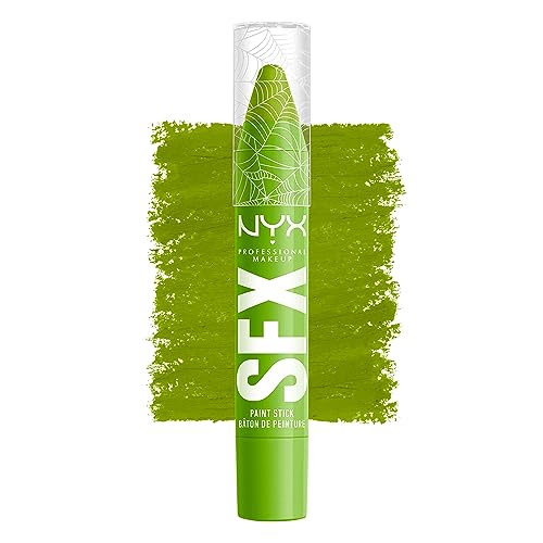 NYX Professional SFX - Barras de pintura facial y corporal, color verde