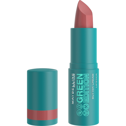 Maybelline Green Edition Butter Cream High Pigment Bullet Lipstick, Glacier