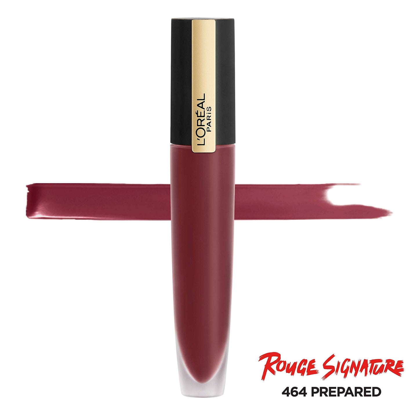 L'Oreal Paris  Lightweight Matte Lip Stain, High Pigment, Prepared, 0.23 oz.